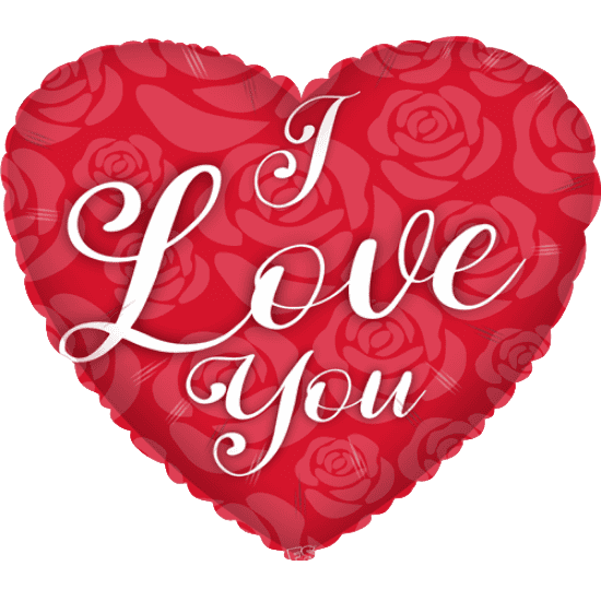 'I Love You' Heart Balloon