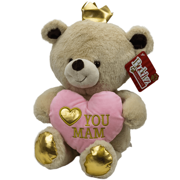 Mam Bear – Pink & Gold